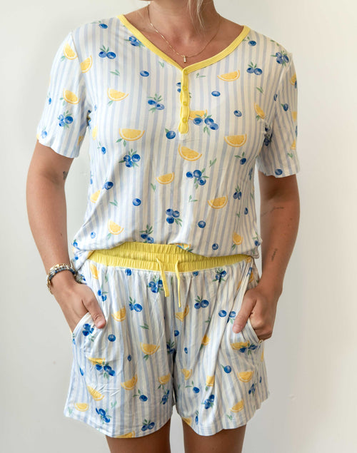 Blueberry Lemonade ~Women's PJ Set