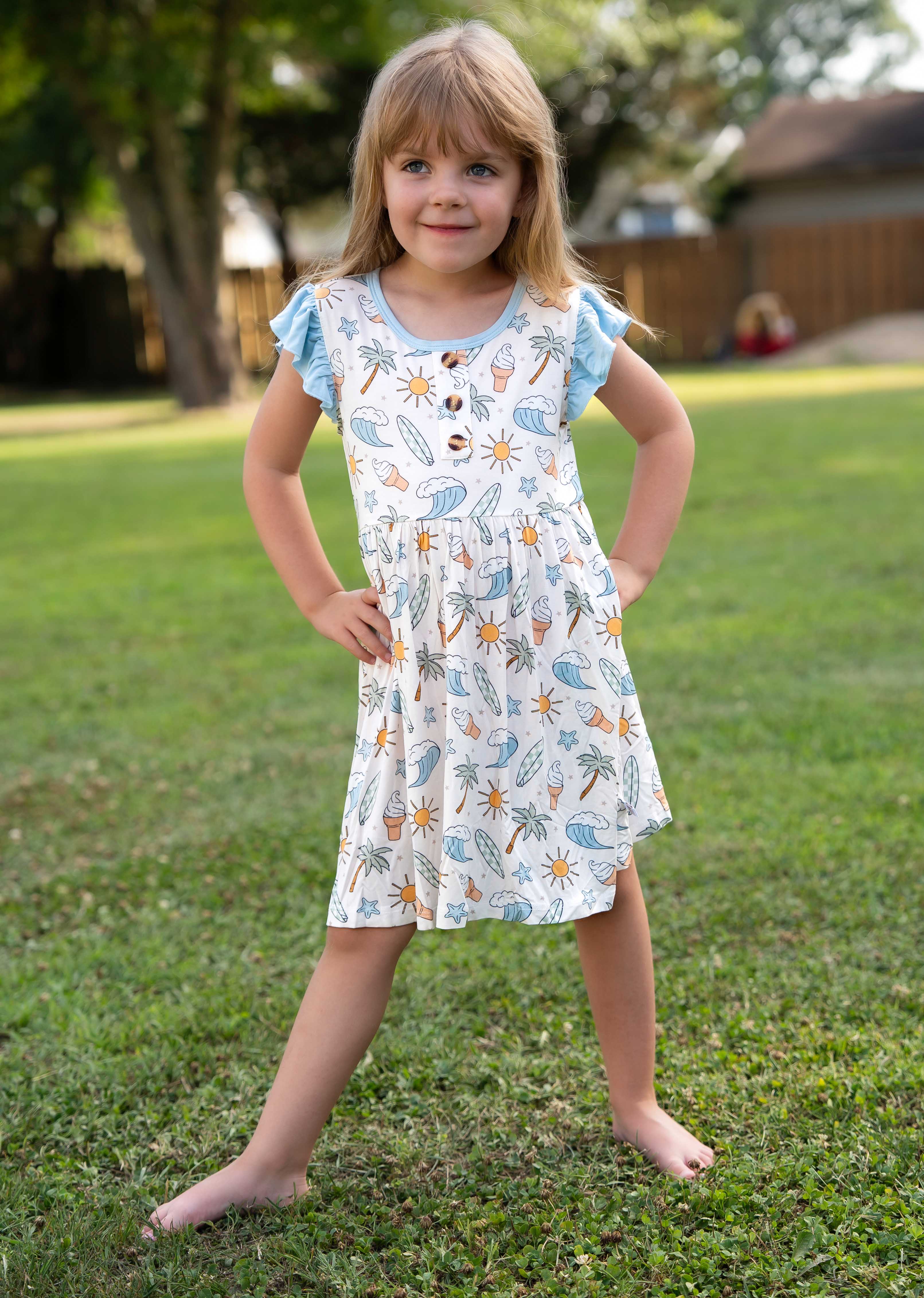 Beach Bum ~Twirl Dress