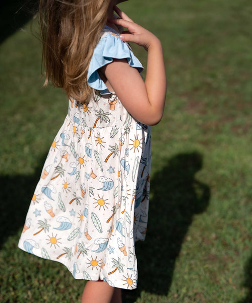 Beach Bum ~Twirl Dress