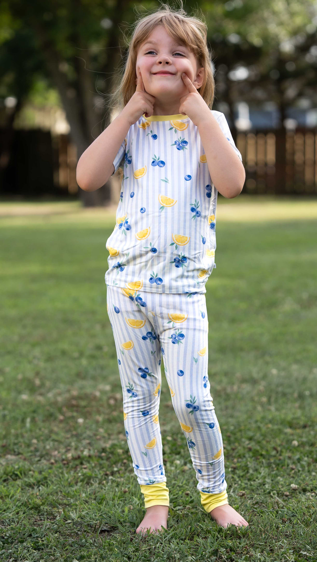 Blueberry Lemonade ~PJ Set