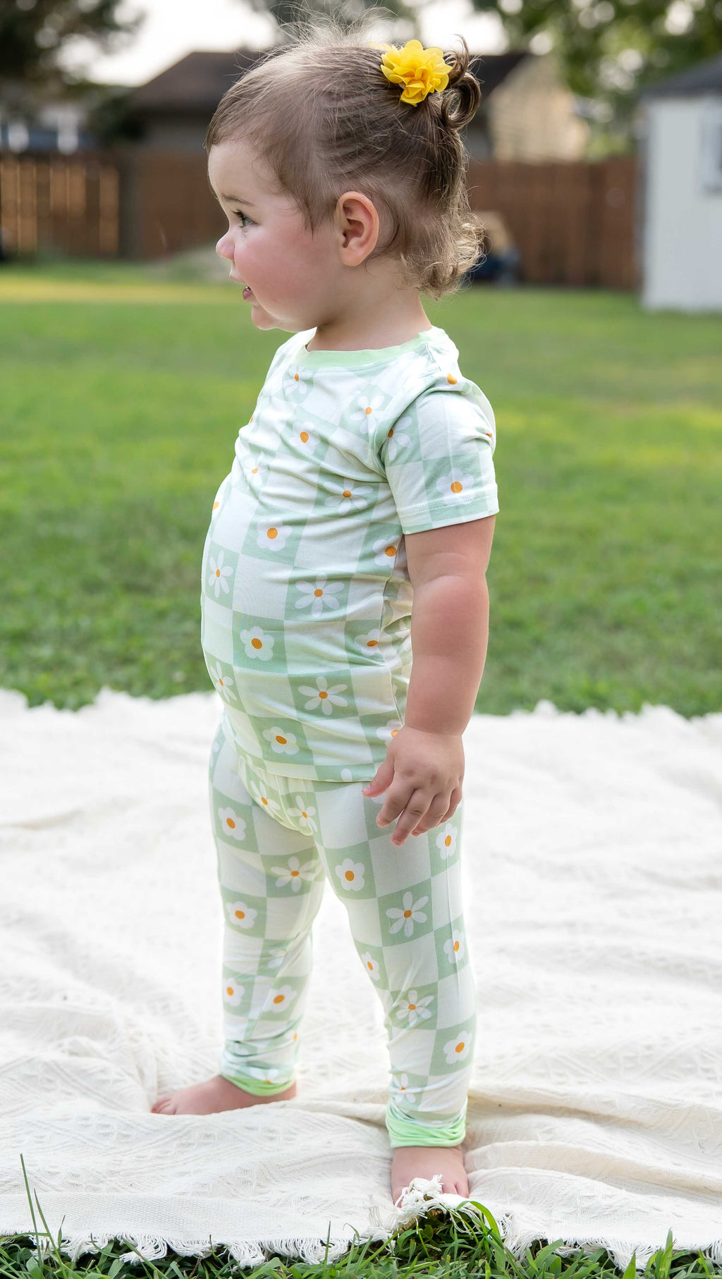 Checkered Daises ~PJ set
