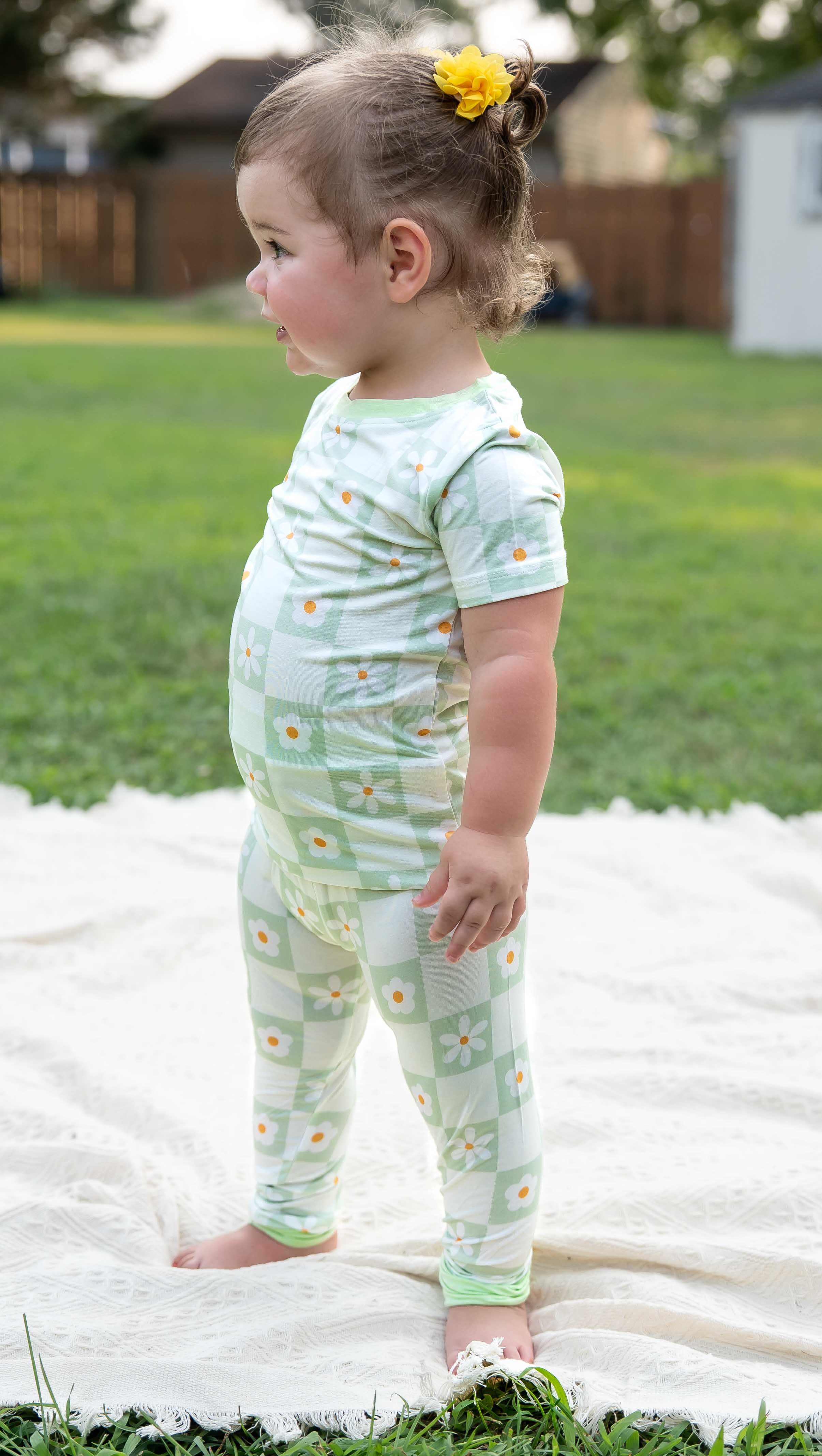 Checkered Daises ~PJ set