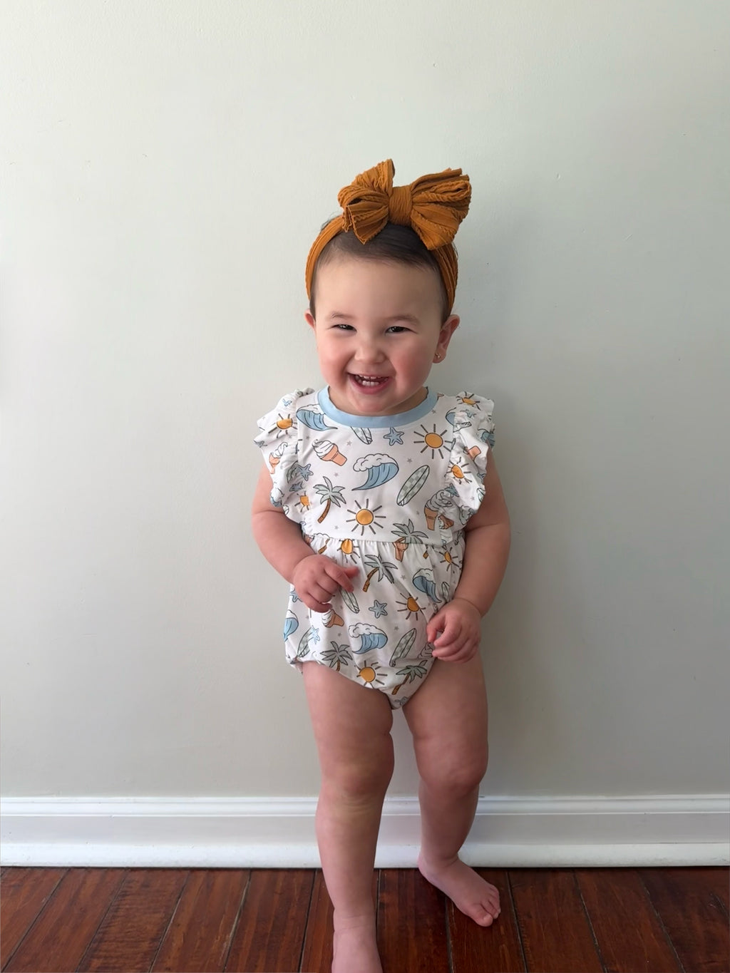 Beach Bum ~Bubble Romper