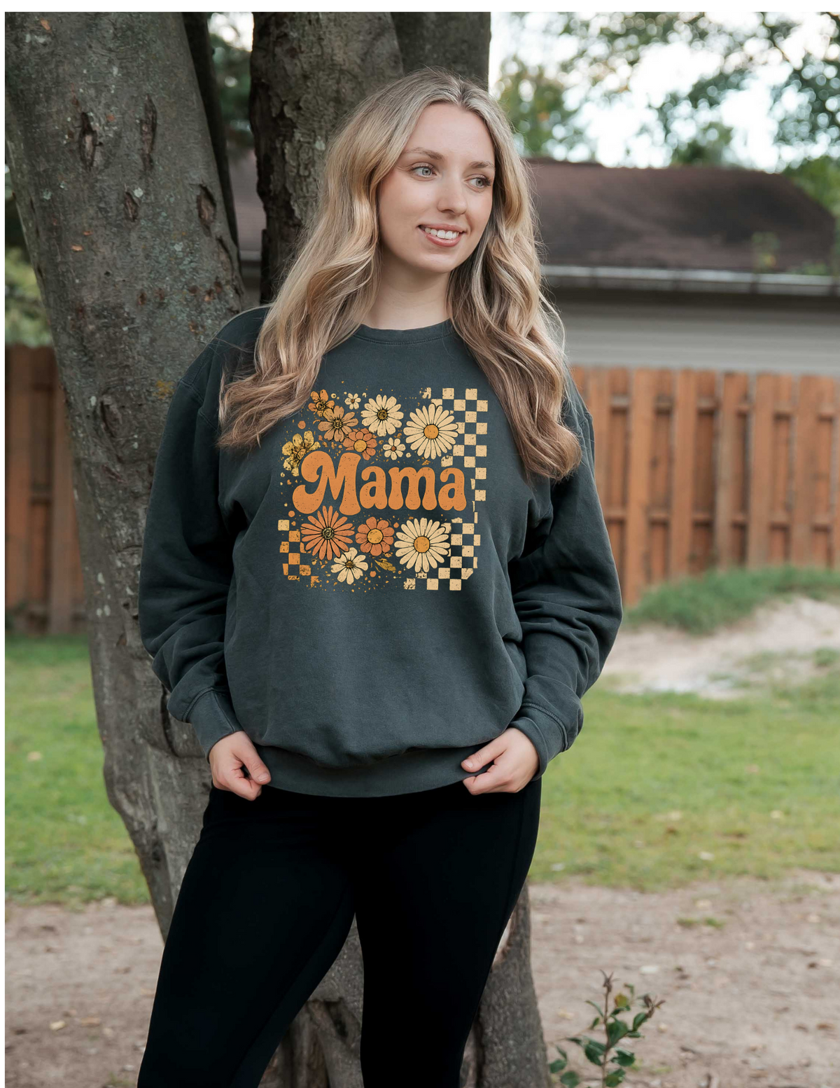 Floral MAMA sweatshirt!