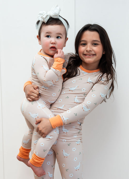 Ducks & Daises PJ Set